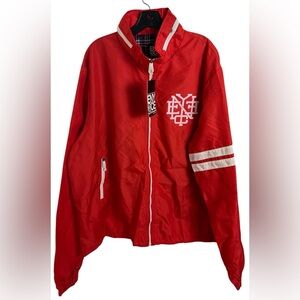 COPY - Enyce Men’s Full Zip Jacket White Red Size XXX